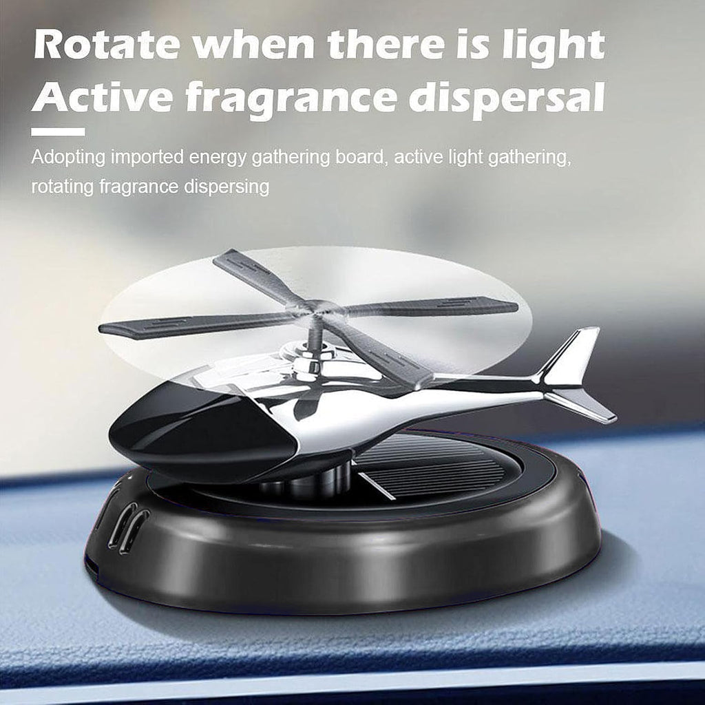 Car Dashboard Perfume Diffuser with Rotating Blades