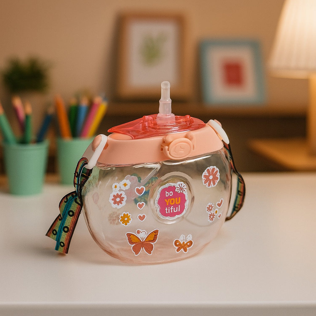 Round Belly Shape Kids Water Bottle