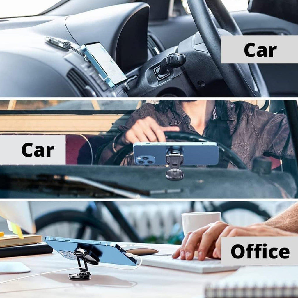 360Â° Rotating Magnetic Car Phone Holder