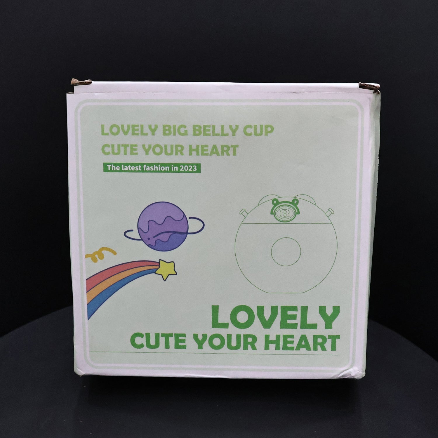 Round Belly Shape Kids Water Bottle