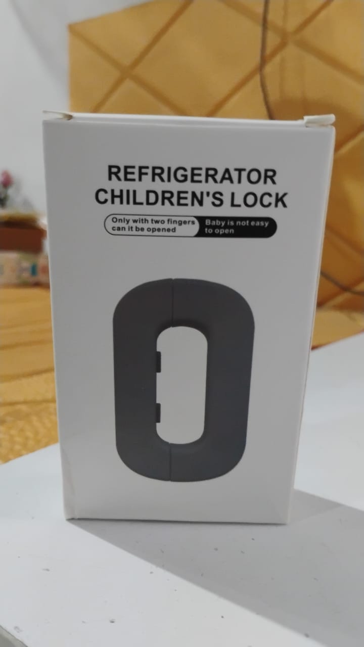 Refrigerator Lock l Cabinet Locks with Strong Adhesive