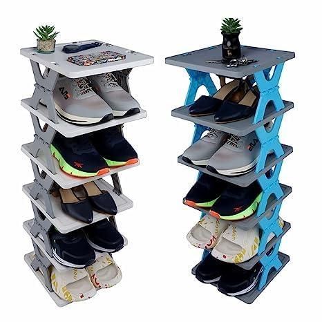 Smart Foldable Shoes Tier Shoe Rack 4 Layer