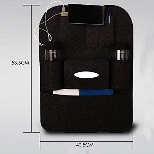 Multi-Pocket Seat Back Storage Bag