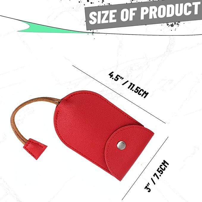 Protect Your Keys in Style — Pull‑Out PU Leather Car Key Case
