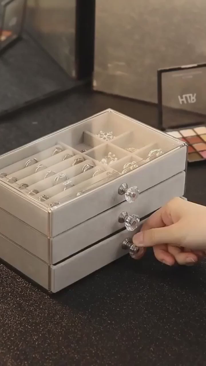 3 Layer Jewellery Storage Box